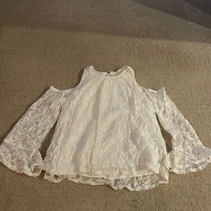 hollister off the shoulder blouse